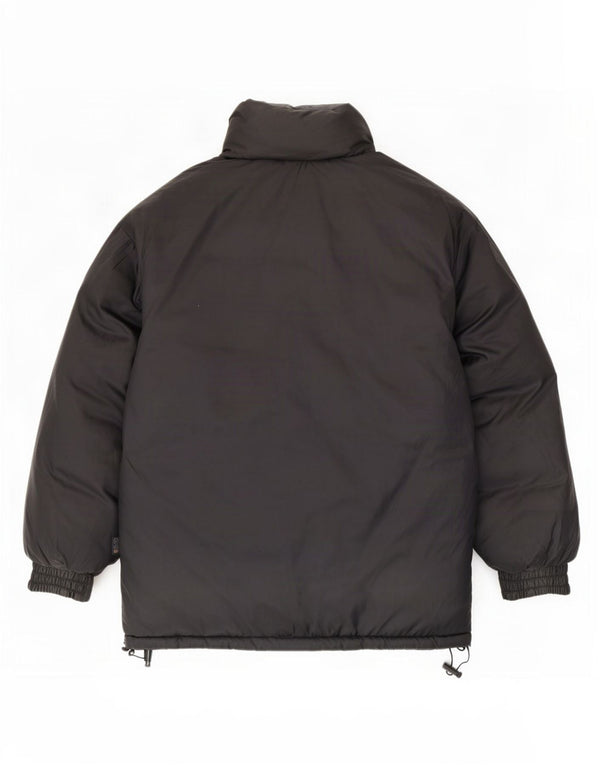 Jaqueta masculina acolchoada reversível Dream UK 40 grande nylon preto