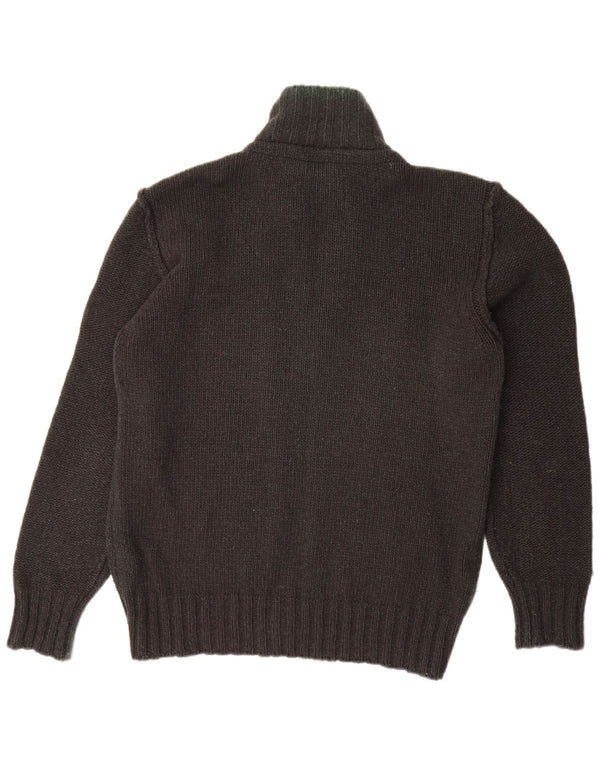 Suéter cardigan masculino Sailmakers MURPHY & NYE XL lã cinza