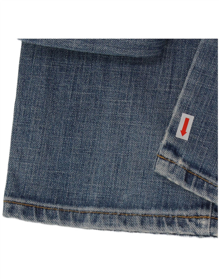 Jeans retos femininos JECKERSON W27 L34 azul