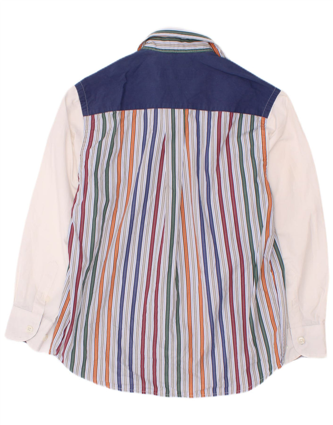 Camisa masculina Harmont & Blaine 10-11 anos média listrada multicolorida algodão