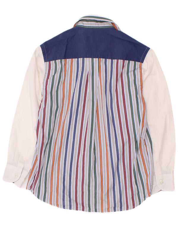 Camisa masculina Harmont & Blaine 10-11 anos média listrada multicolorida algodão