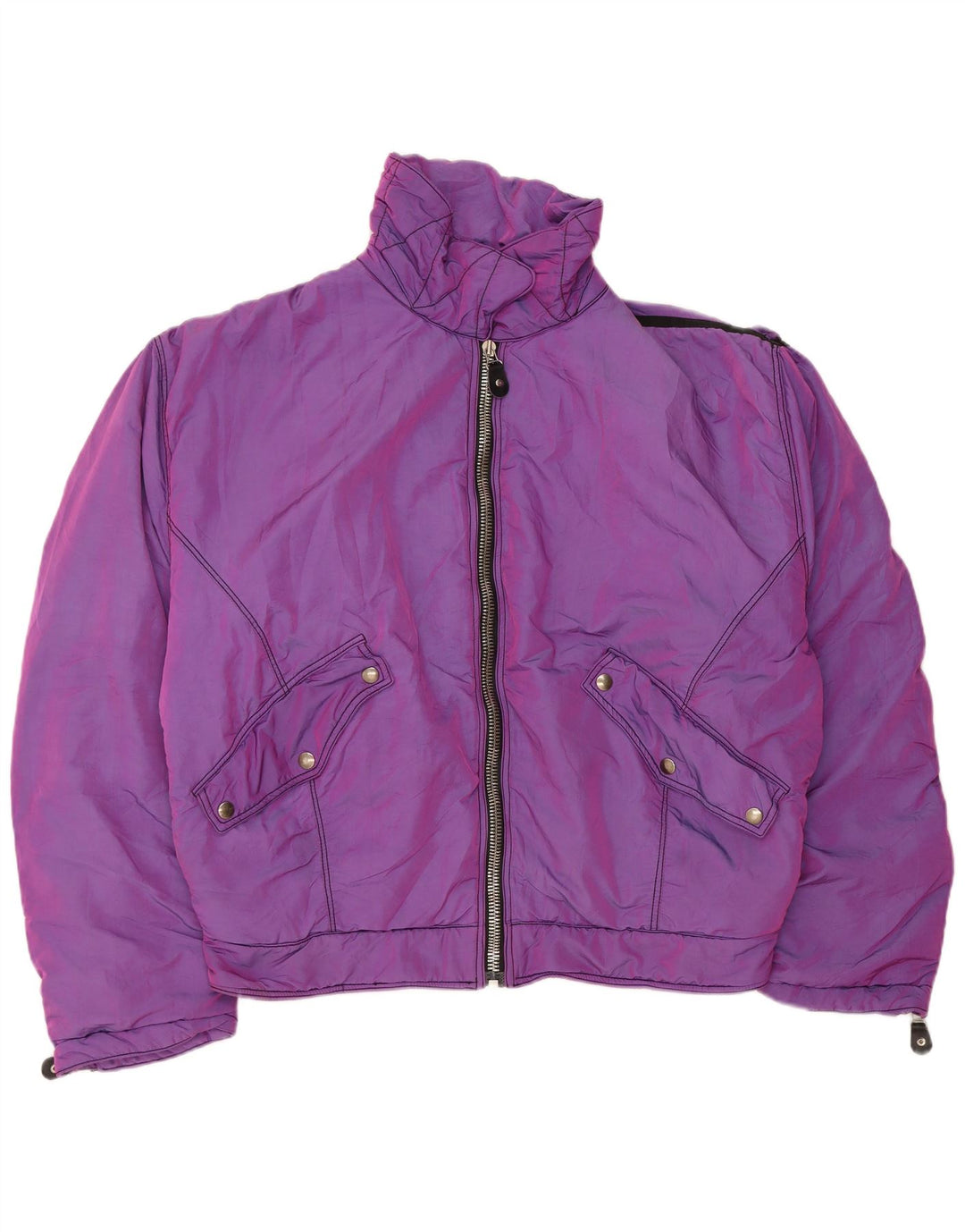 Jaqueta feminina JET SET Air Chute Ski UK 22 3XL nylon roxo