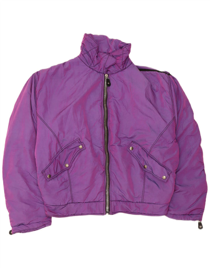 Jaqueta feminina JET SET Air Chute Ski UK 22 3XL nylon roxo