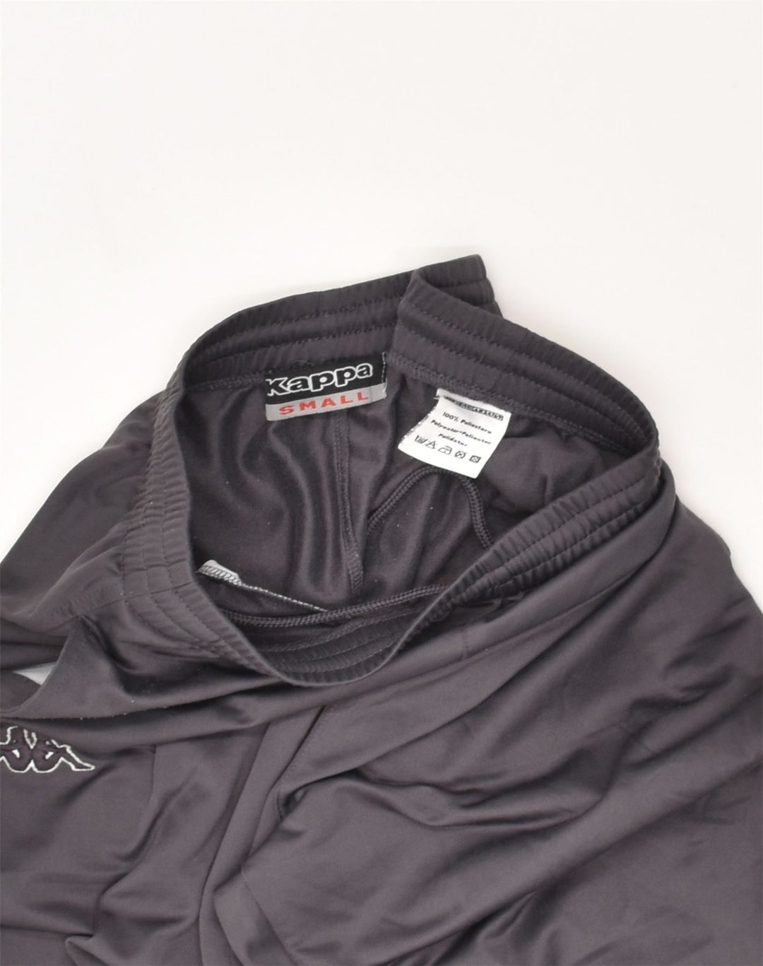 KAPPA Mens Tracksuit Trousers Small Grey Polyester | Vintage Kappa | Thrift | Second-Hand Kappa | Used Clothing | Messina Hembry 