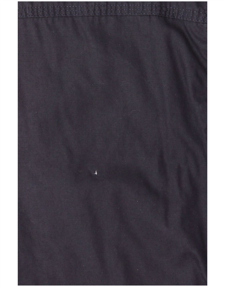 Camisa masculina de manga curta Levi's de algodão azul marinho médio