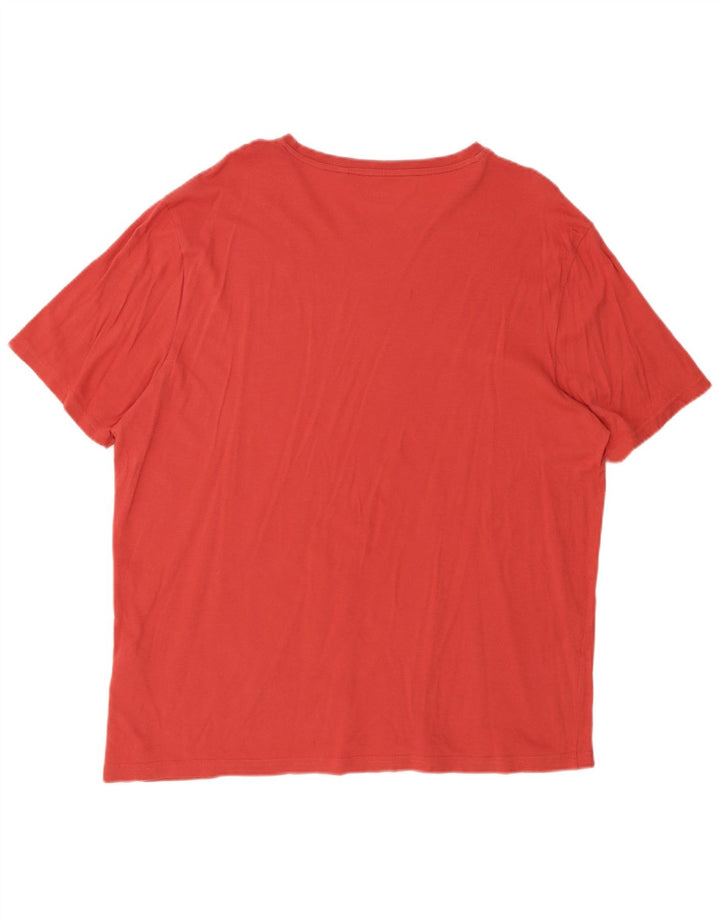 Camiseta feminina BENCH Top UK 20 2XL algodão vermelho