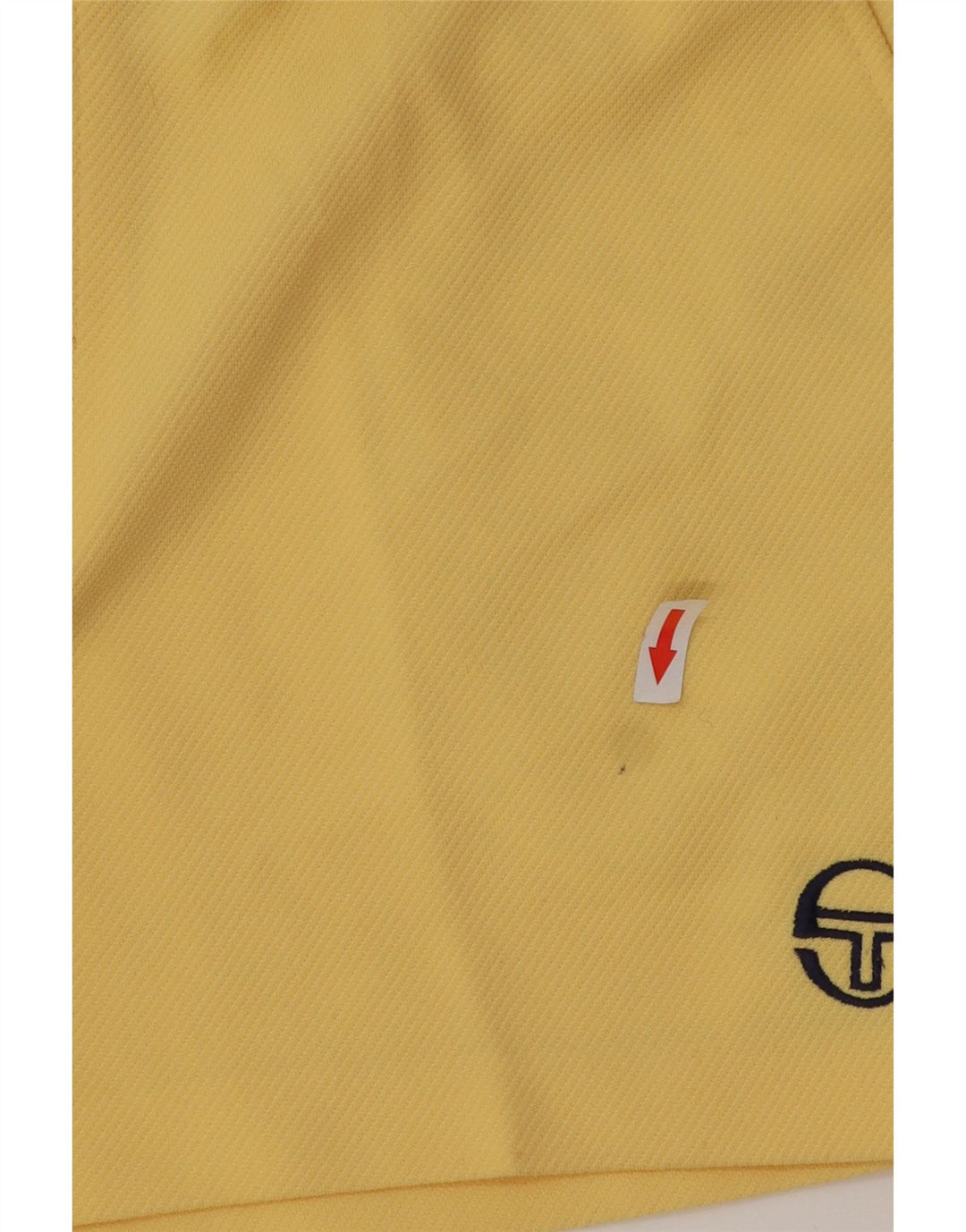 Sergio Tacchini Mens Chino Shorts IT 50 Grande W34 Amarelo Poliéster