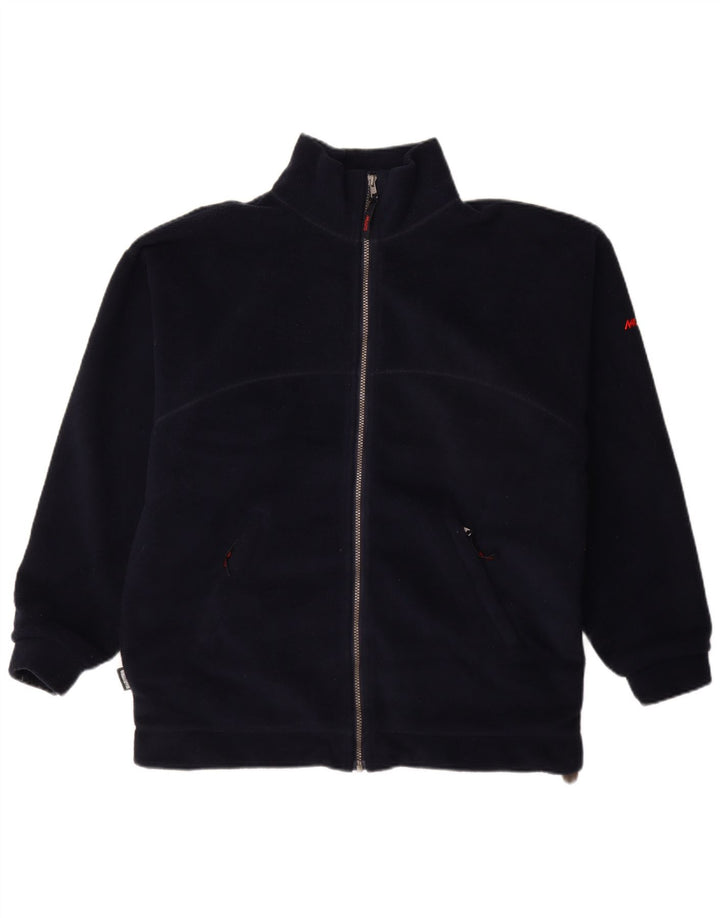 Jaqueta de lã masculina Musto Reino Unido 40 grande poliéster azul marinho