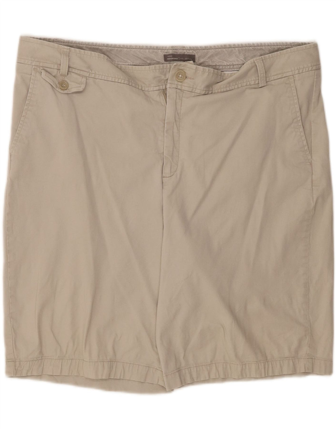 DOCKERS Womens Chino Shorts US 22 3XL W44  Grey Cotton Vintage Dockers and Second-Hand Dockers from Messina Hembry 