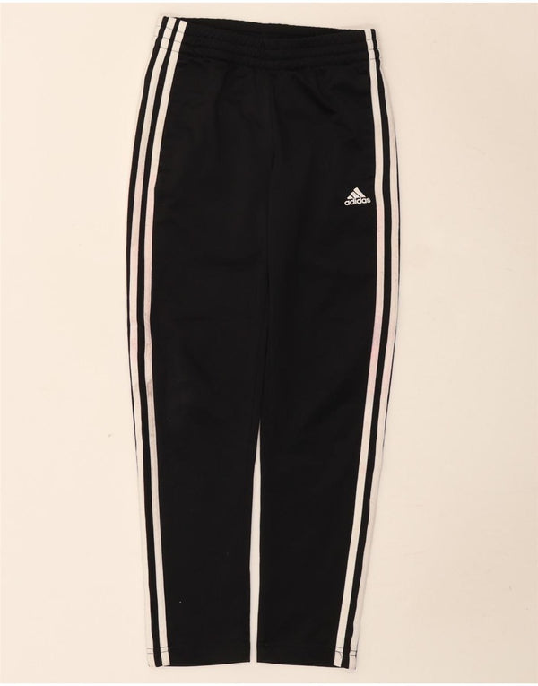 Calças de treino Adidas meninos 9-10 anos poliéster preto