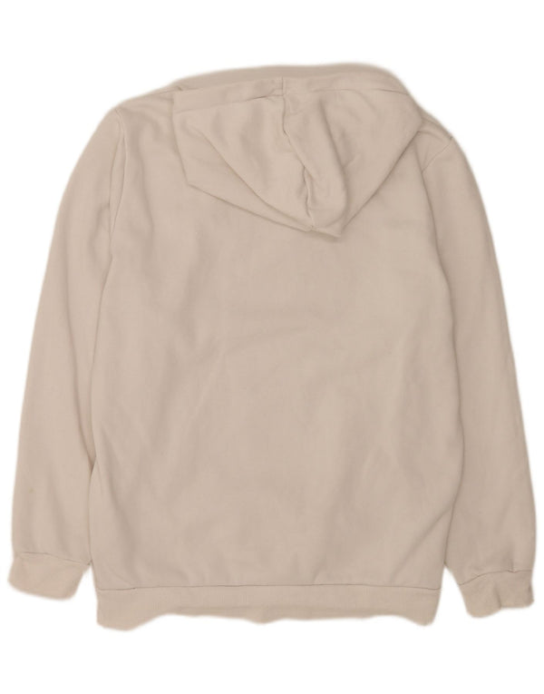 Puma masculino gráfico moletom com capuz médio branco algodão esportivo