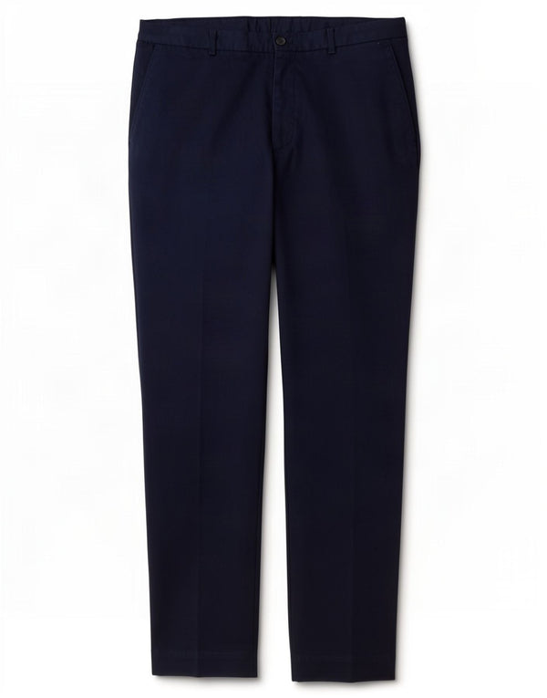 Zara Mens Slim Calça Casual EU 38 Pequeno W30 L31 Azul Marinho Viscose