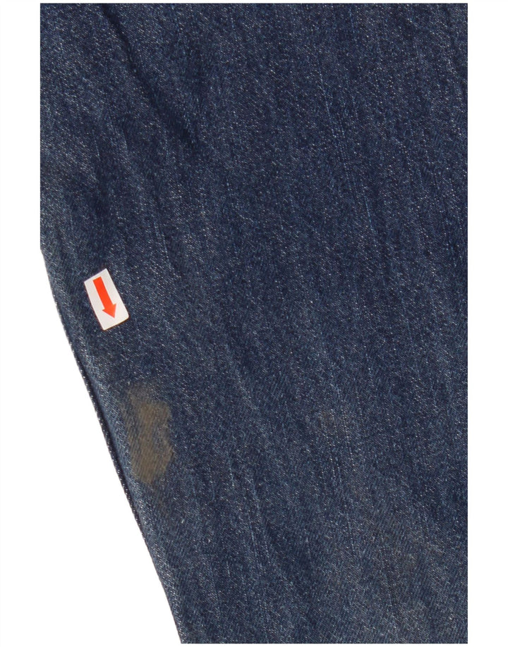 Levi's Masculino 501 Straight Jeans W31 L34 Azul Algodão