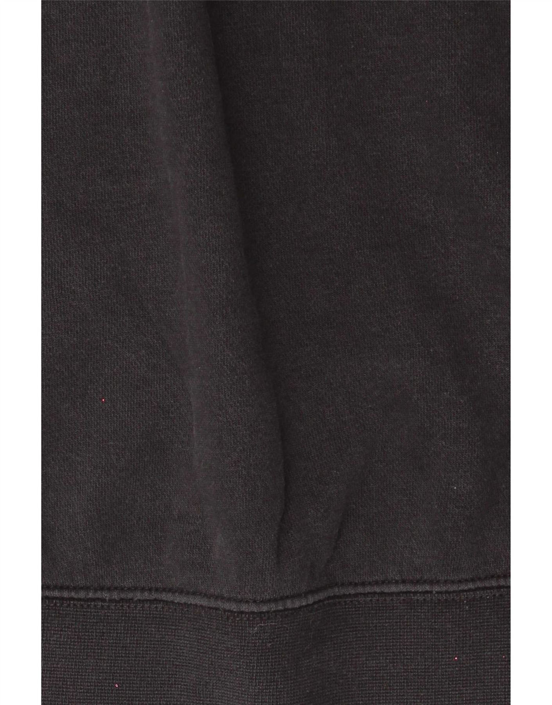 Moletom feminino Nike com zíper 1/4 oversized jumper UK 10 pequeno algodão preto
