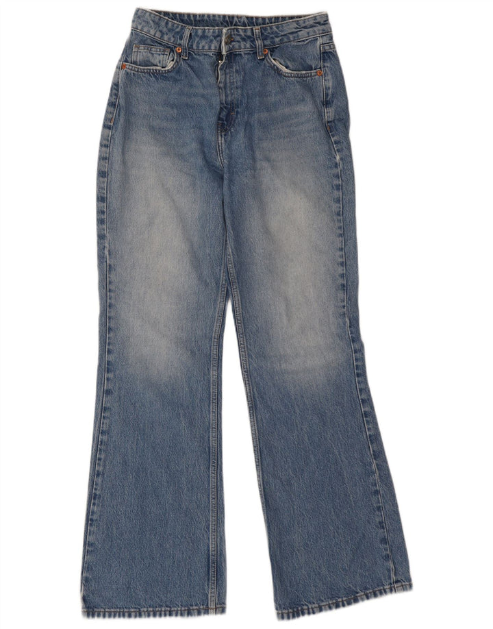 Jeans feminino Topshop largo W30 L32 algodão azul