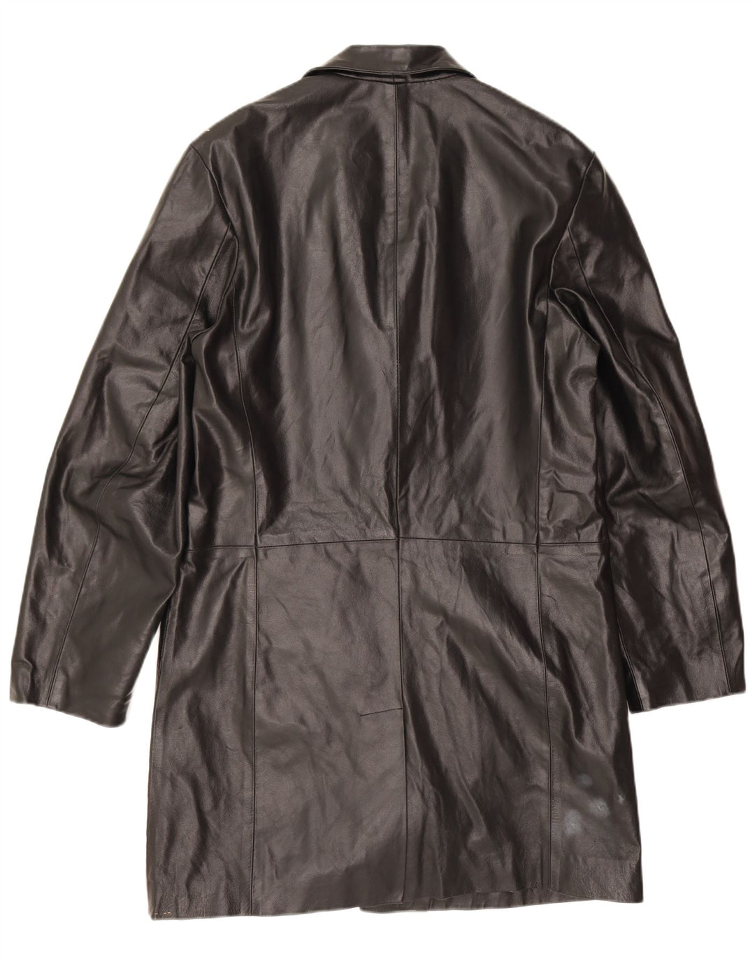 Casaco de couro masculino Douglas UK 38 couro preto médio
