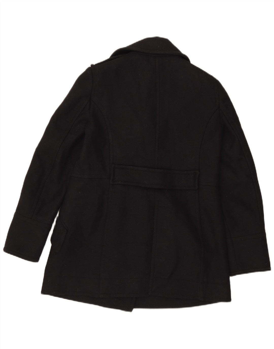 Casaco feminino vintage UK 14 médio preto