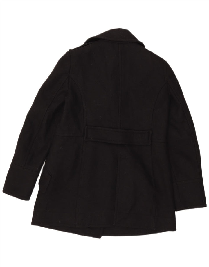 Casaco feminino vintage UK 14 médio preto