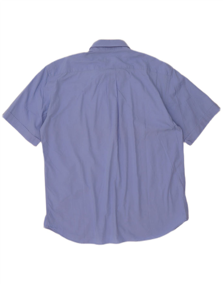 Camisa masculina de manga curta Lotto grande azul