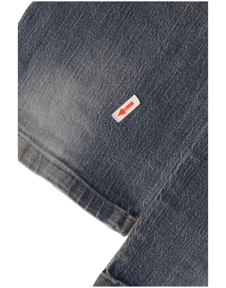 Jeans retos masculinos Avirex W42 L32 algodão azul