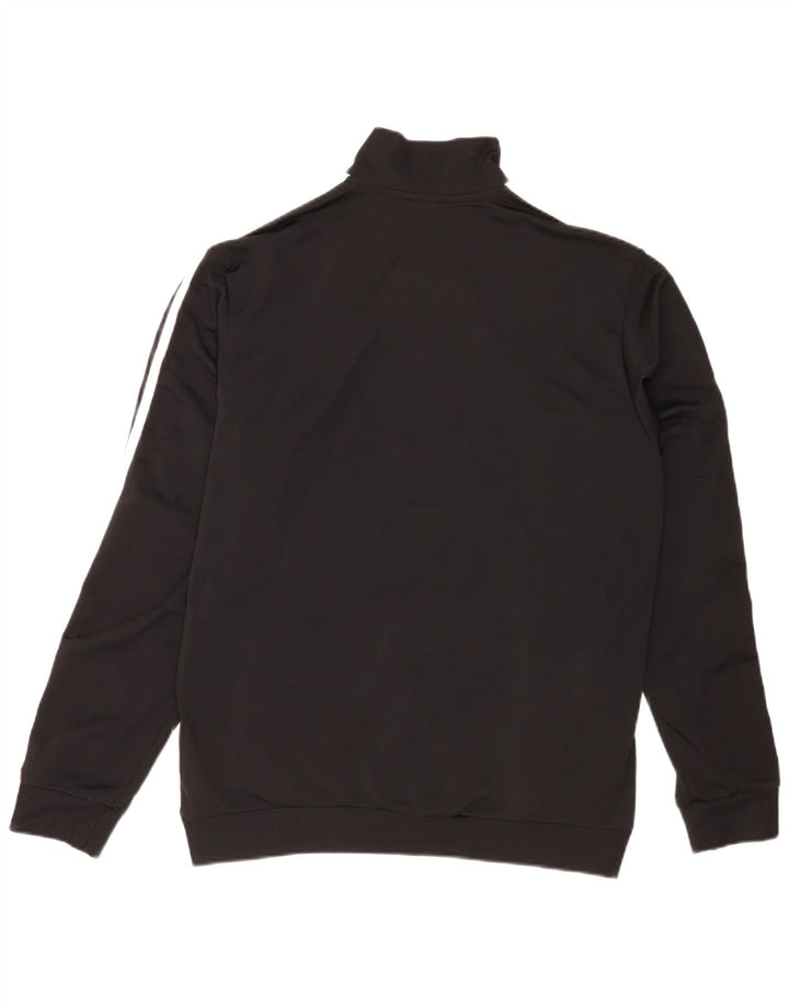 Adidas Mens Tracksuit Top Jacket UK 48/50 XL Preto Poliéster