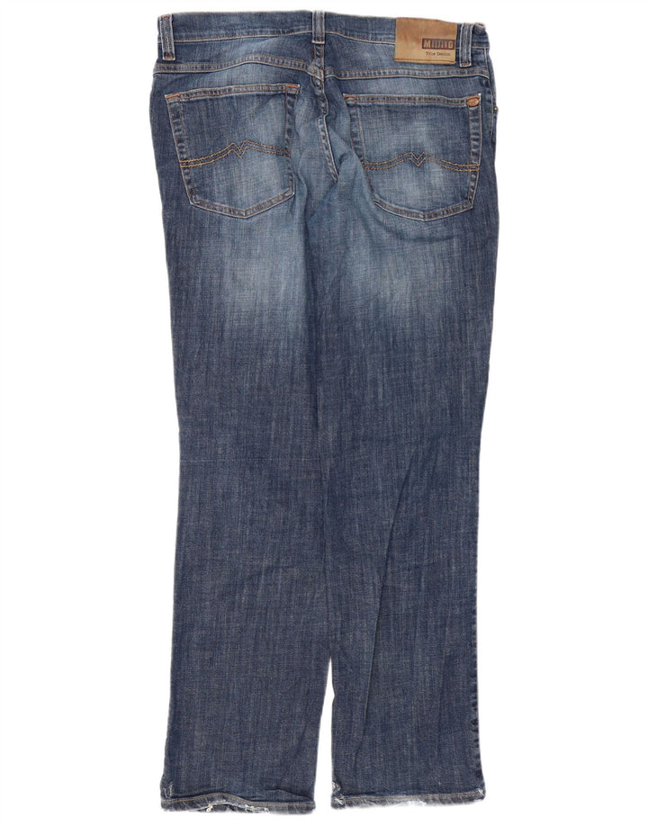 MUSTANG Mens Tramper Slim Jeans W36 L32 Azul Marinho
