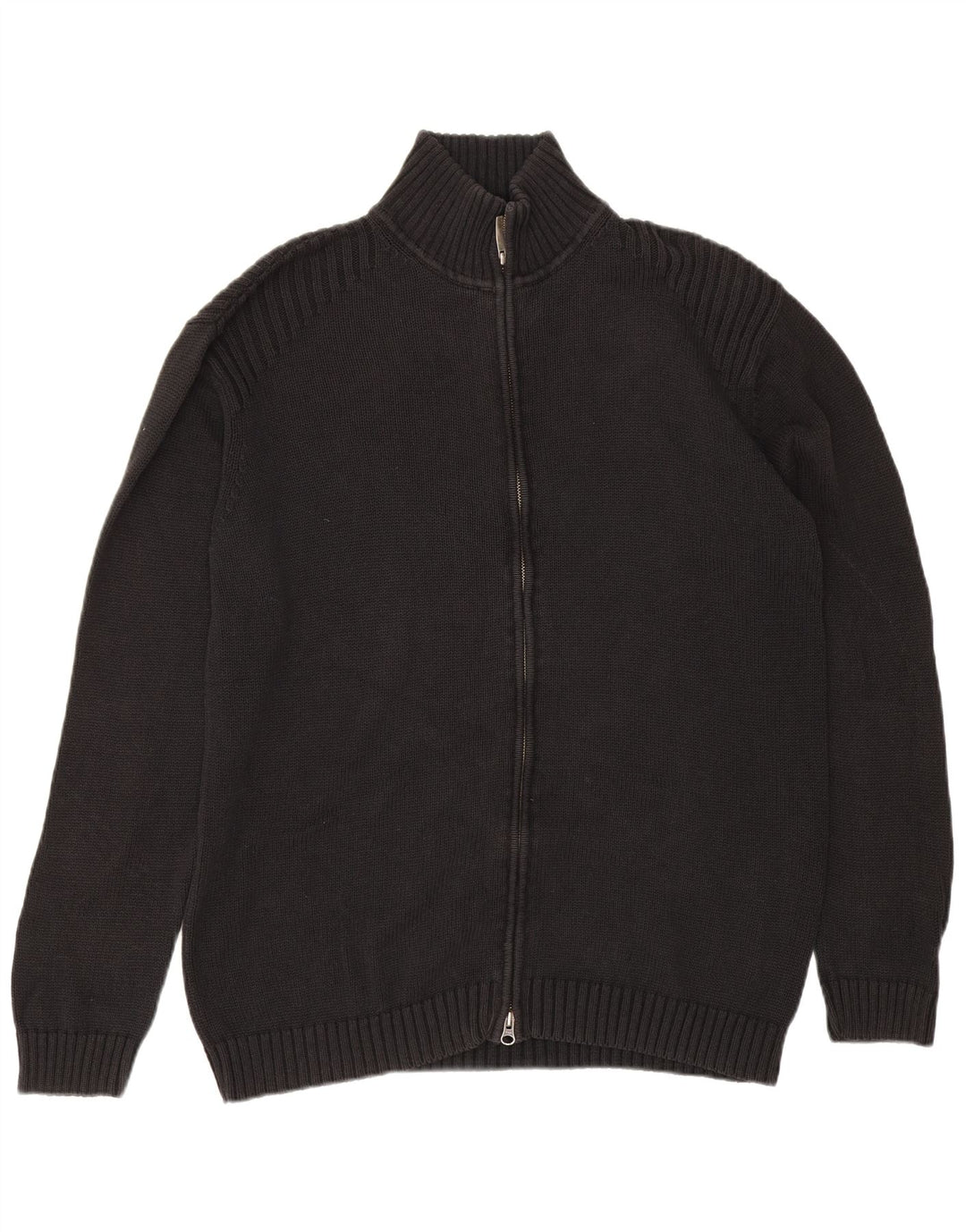 Suéter cardigã masculino Gant XL linho preto