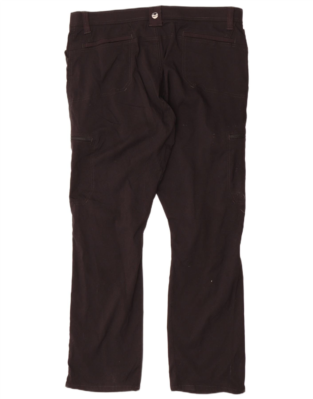Calça cargo feminina reta WRANGLER W42 L30 nylon preto
