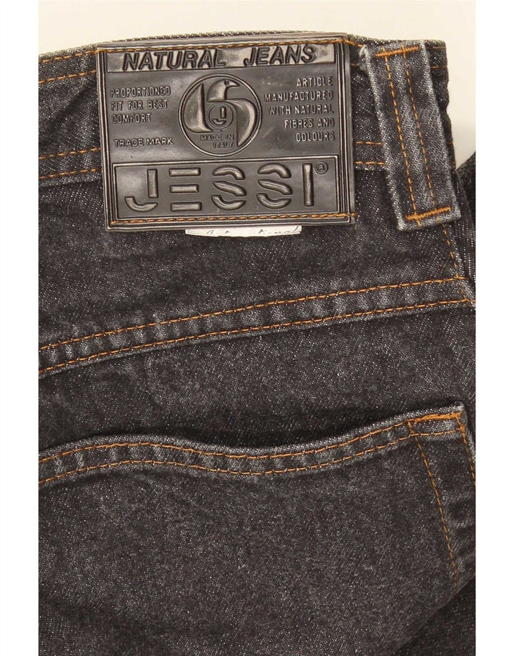Jessi Mens Tapered Jeans W33 L29 Algodão Cinza