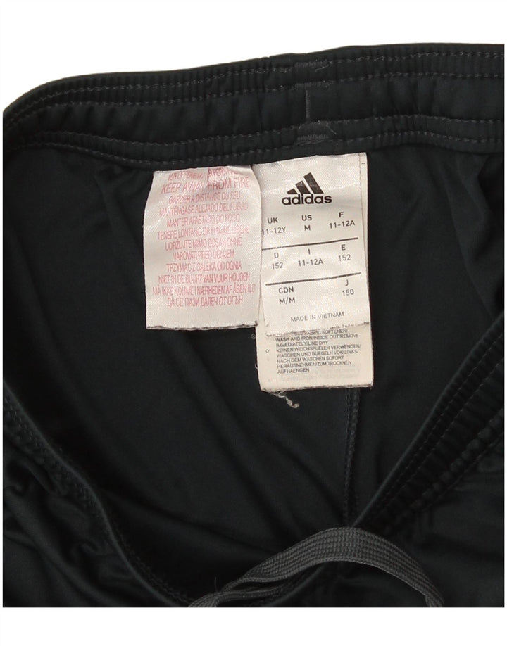 Adidas meninos Real Madrid Sport Shorts 11-12 anos preto poliéster