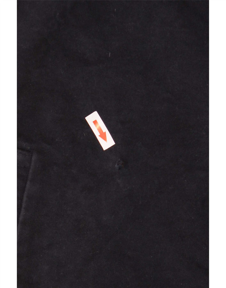 Henry Cottons Mens Pea Coat IT 50 Grande Algodão Azul Marinho