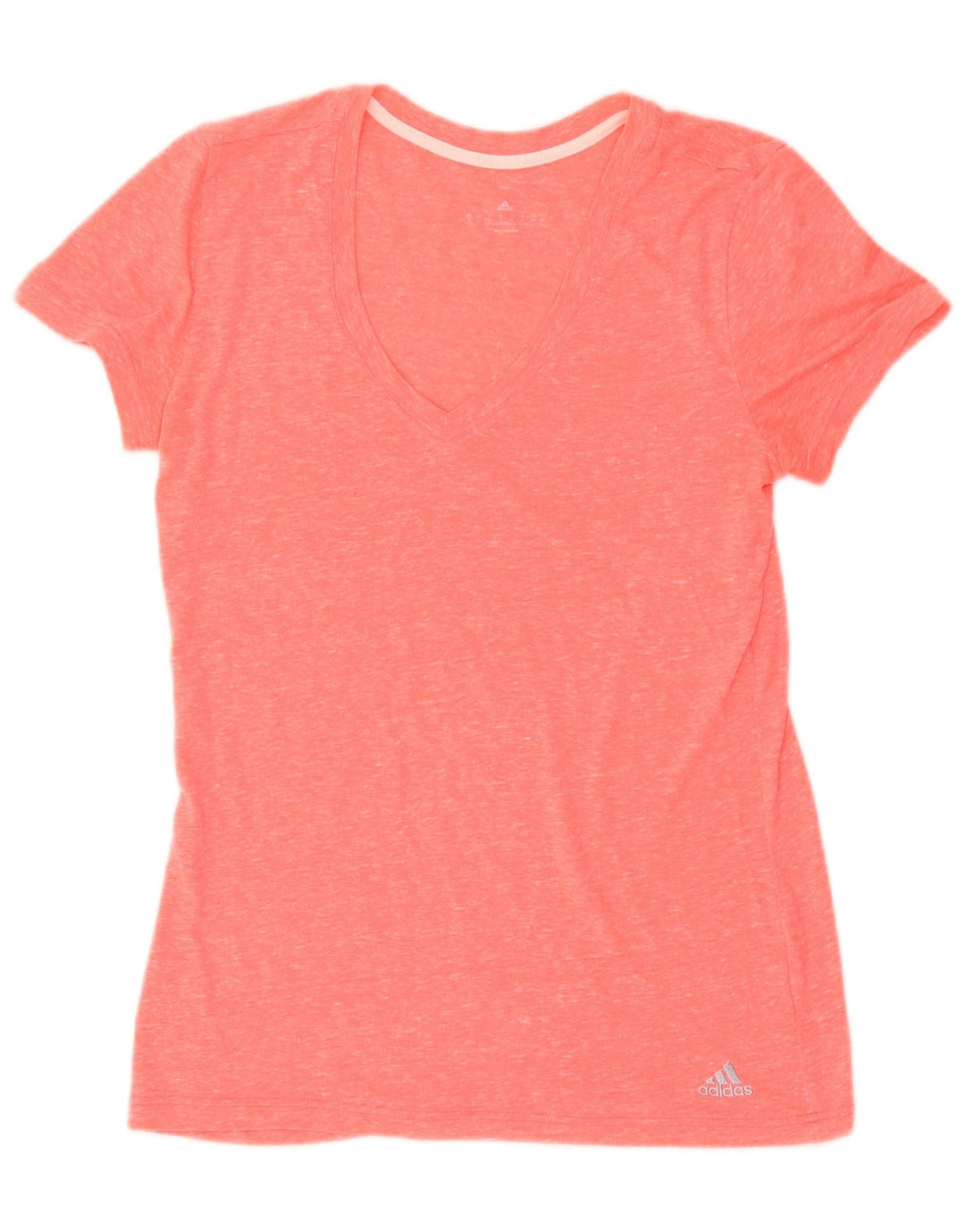 Camiseta Adidas Feminina Top UK 8/10 Pequena Rosa Flecked