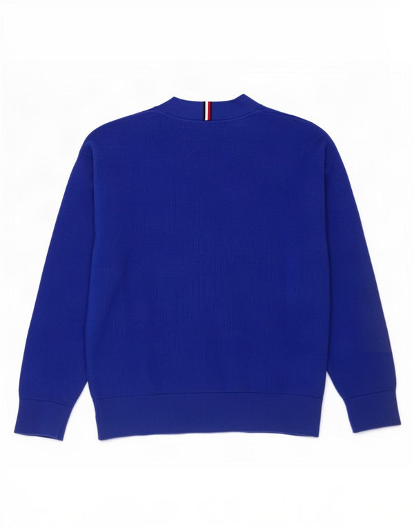 Tommy Hilfiger Meninos moletom gráfico jumper 11-12 anos algodão azul