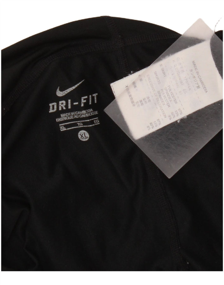 Nike Womens Dri Fit Skort UK 18 XL Preto Poliéster
