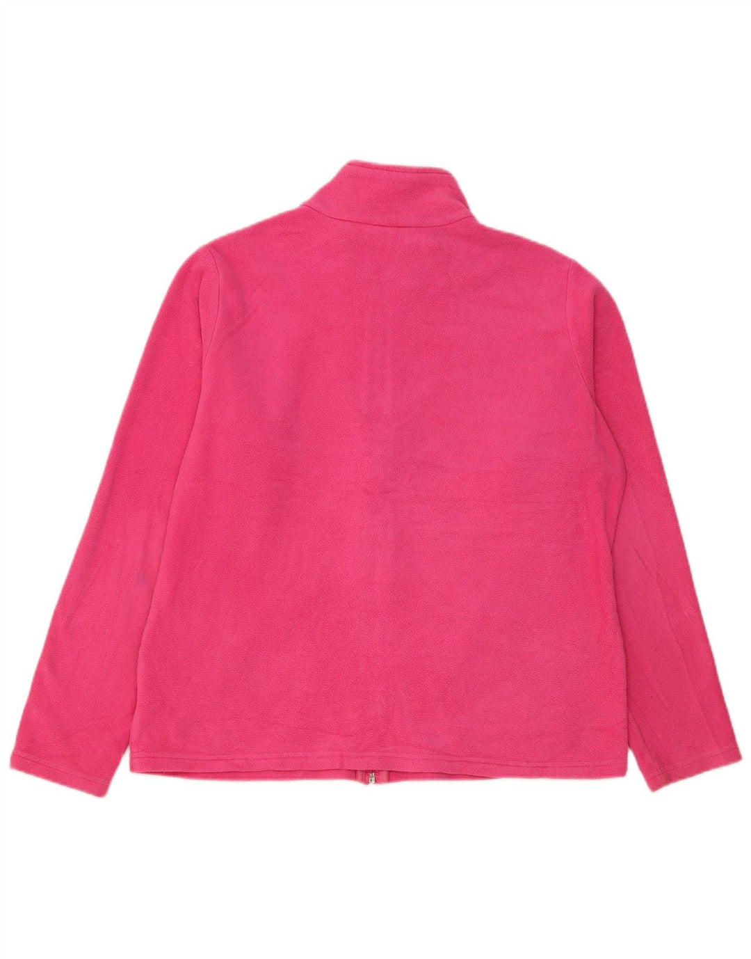Jaqueta de lã feminina Marks & Spencer Reino Unido 18 XL poliéster rosa