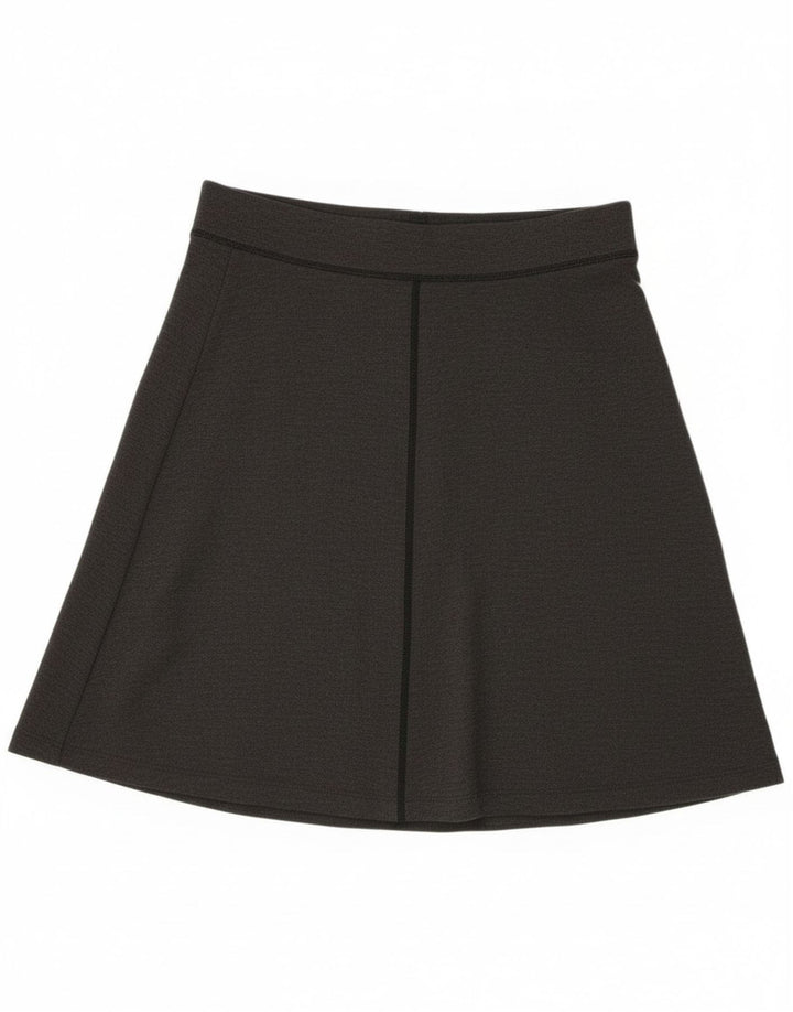 Saia feminina Eddie Bauer evasê médio W30 poliéster cinza