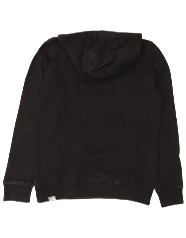 Jumper com capuz gráfico The North Face Boys 14-15 anos XL preto algodão