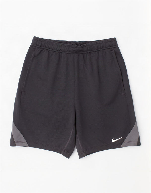 Shorts esportivos Nike Boys Dri Fit 13-14 anos XL preto colorblock