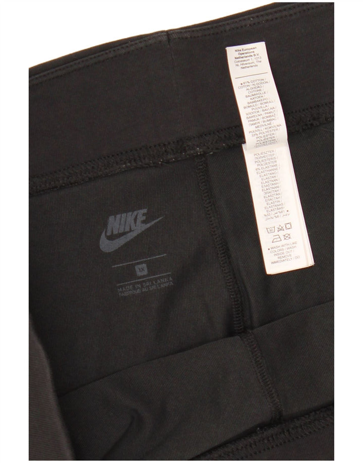Shorts esportivos femininos NIKE UK 18 XL preto algodão