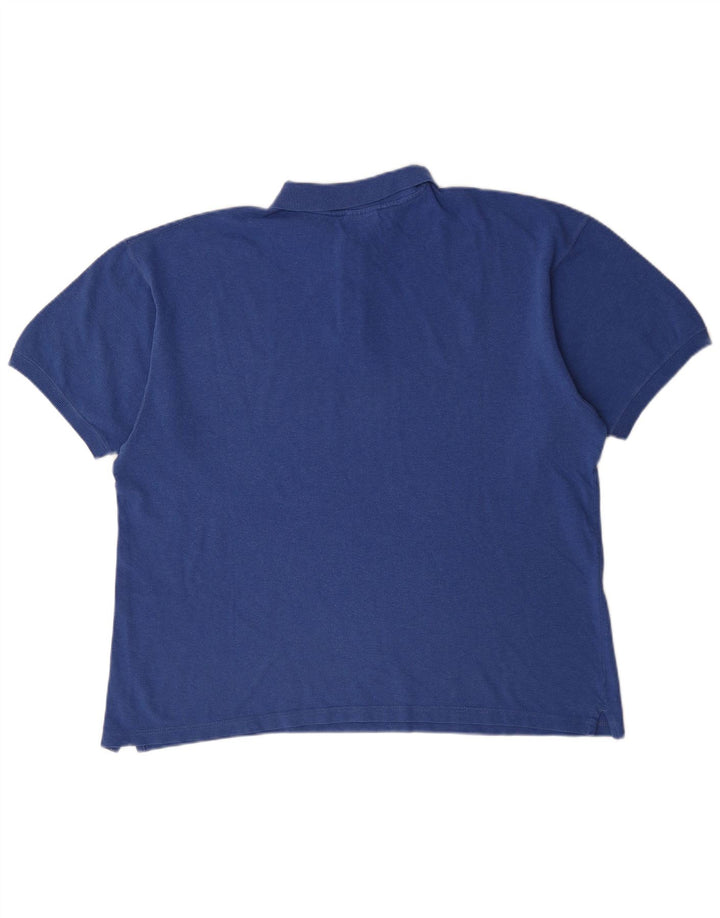 Camisa polo masculina Champion XL azul algodão