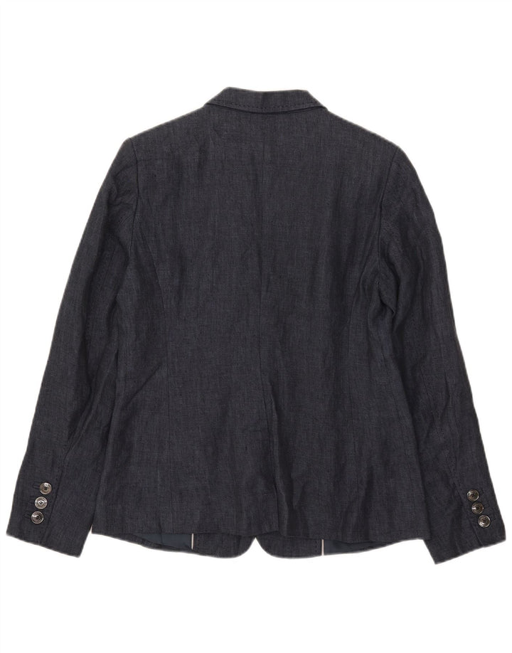 Jaqueta Marks & Spencer Autograph Blazer Feminina Reino Unido 12 Médio Azul Marinho