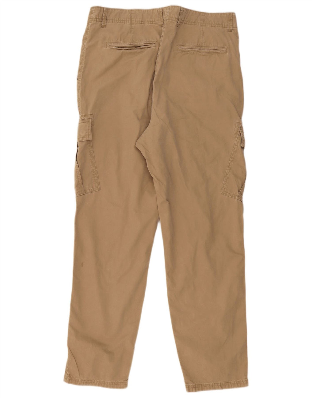 Calça cargo regular masculina Marks & Spencer W38 L31 algodão marrom