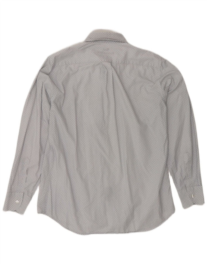 Camisa masculina de ajuste regular HARMONT & BLAINE, algodão paisley branco médio