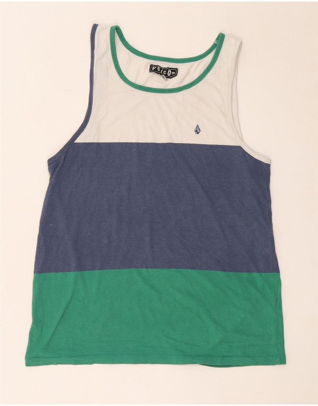Colete masculino Volcom Top médio multicolorido Colourblock