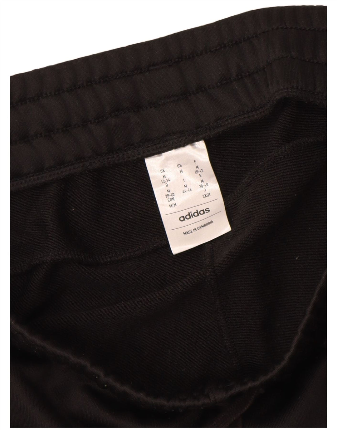 Calça de treino feminina Adidas Joggers UK 12/14 médio preto poliéster