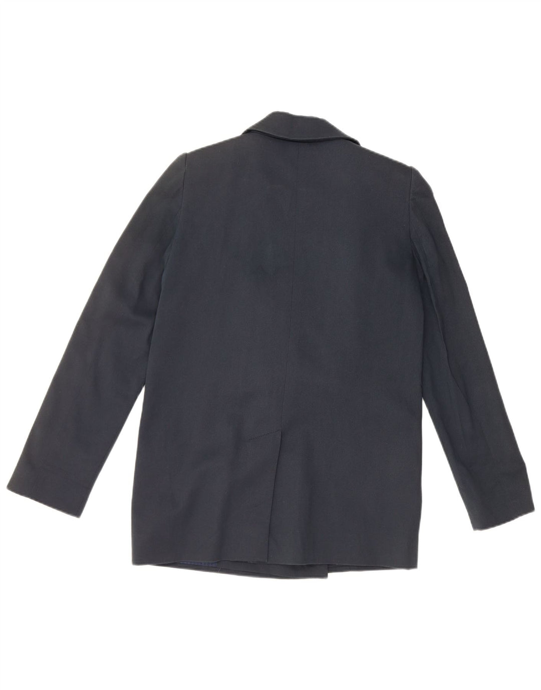 Jaqueta Blazer Feminina Red Valentino com 1 Botão Reino Unido 12 Algodão Azul Marinho Médio