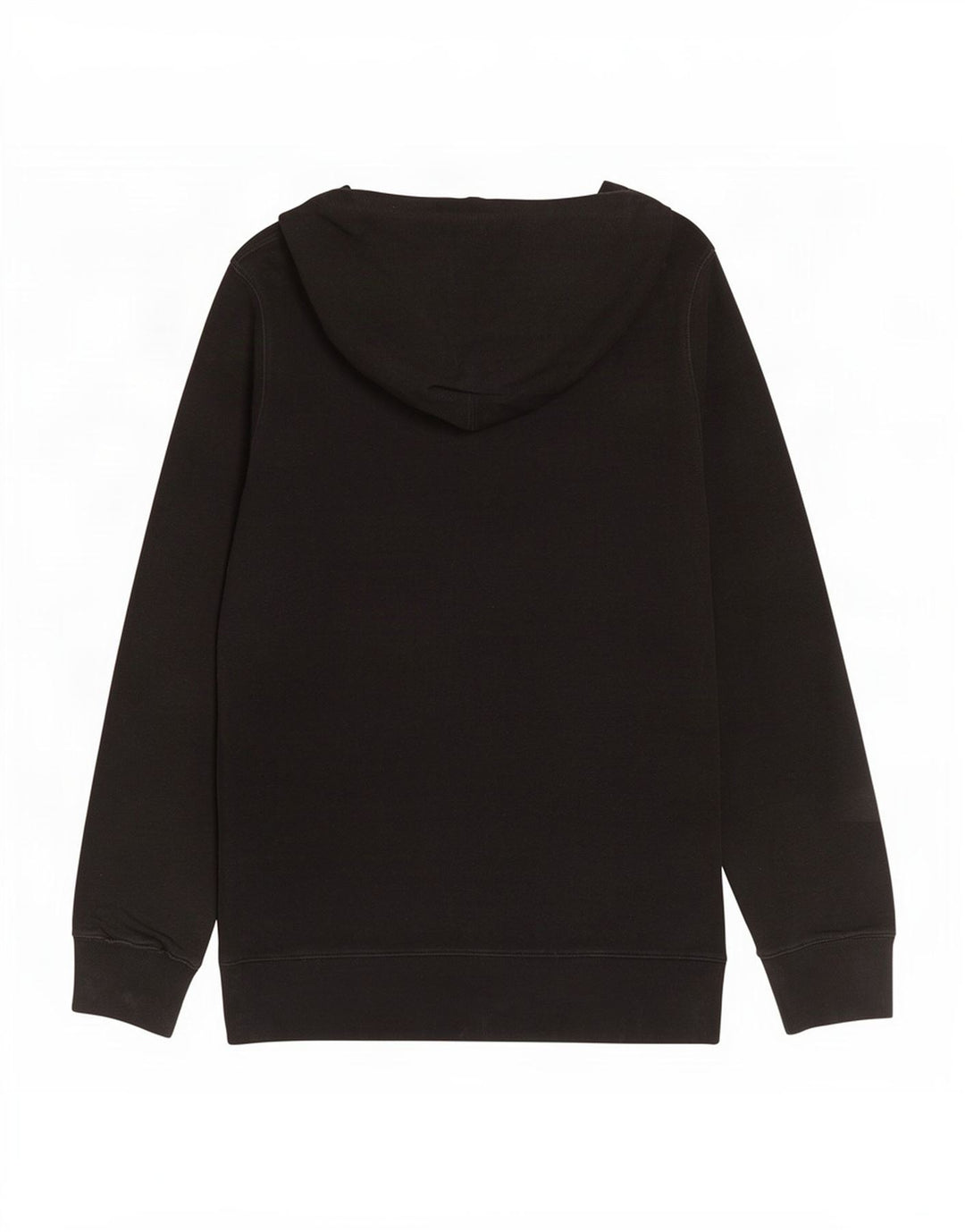 Diesel masculino gráfico moletom com capuz grande algodão preto