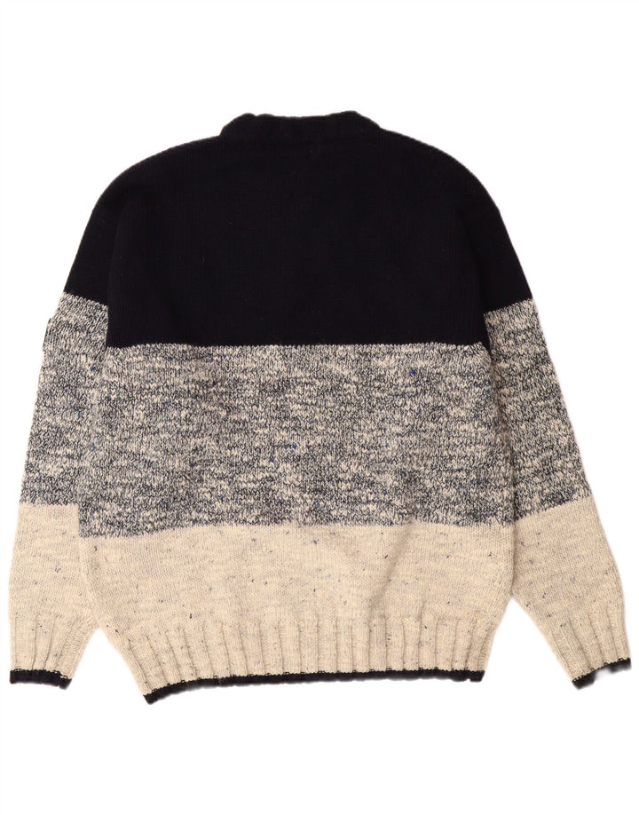 Suéter masculino Ocean Star com gola redonda IT 50 médio multicolorido