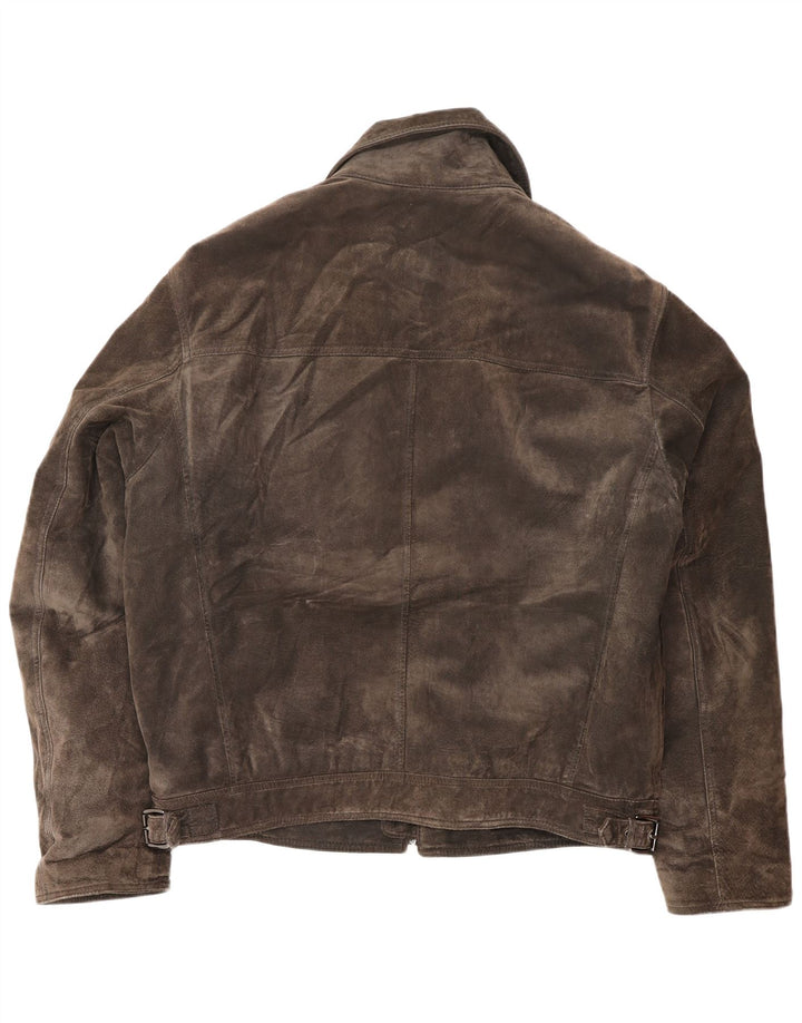 Jaqueta masculina de camurça Bata and More IT 54 2XL couro marrom