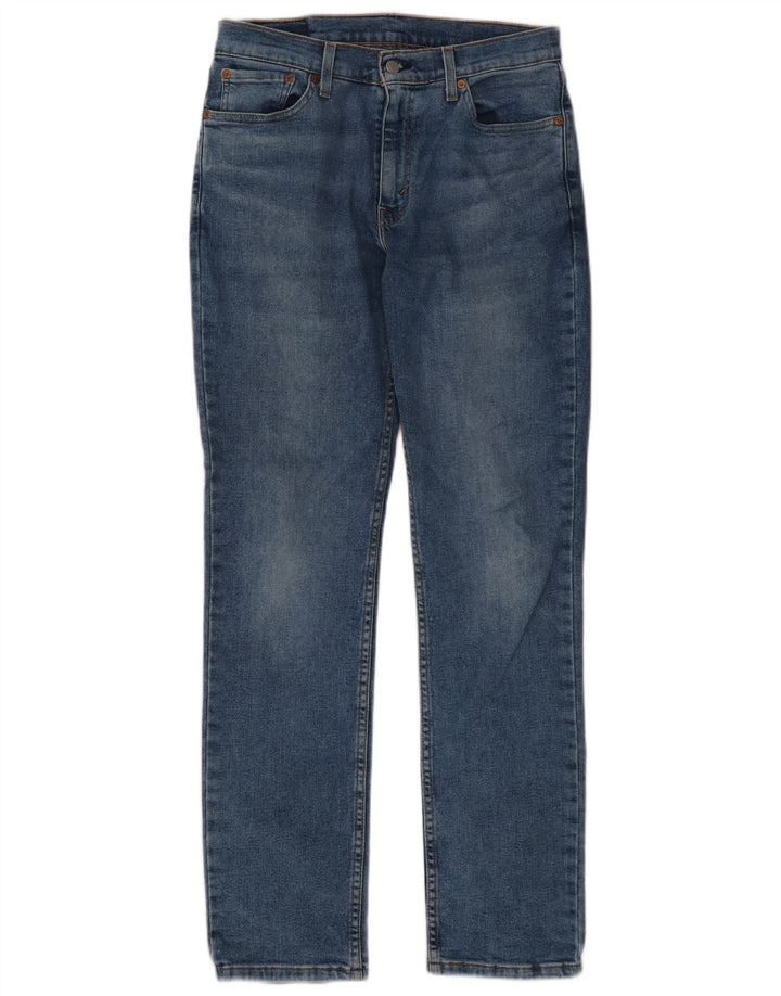 Levi's Masculino 511 Slim Jeans W32 L32 Azul Algodão